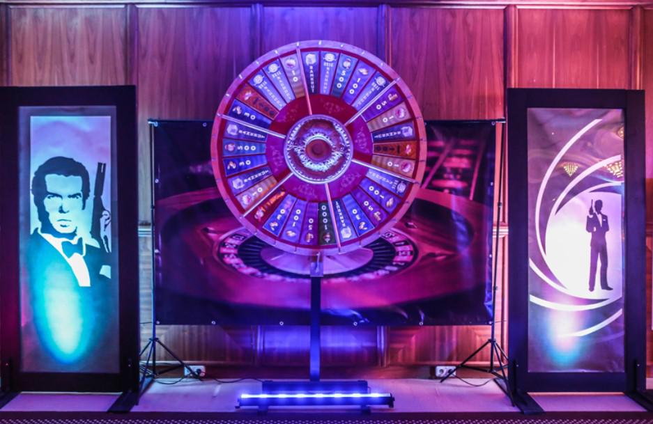 dekoracje james bond