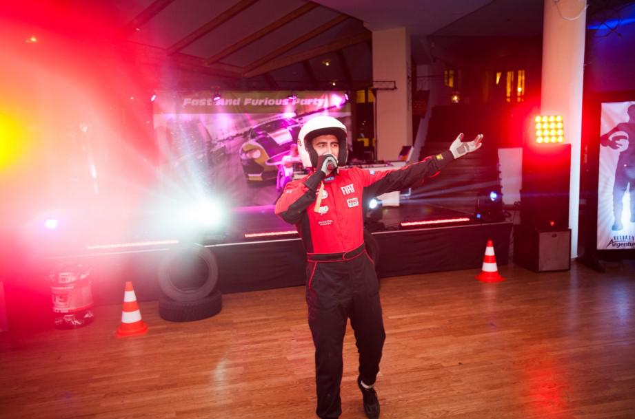 konferansjer, fast and furious party