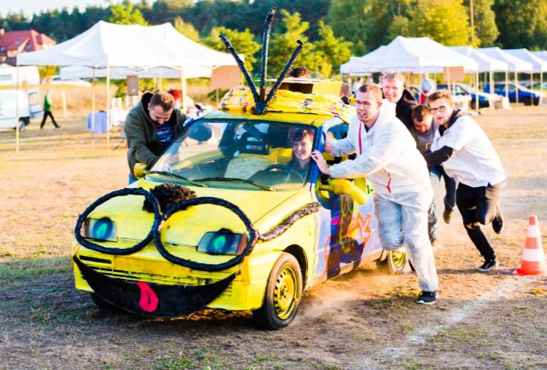 wyścig tunningerów, impreza firmowa