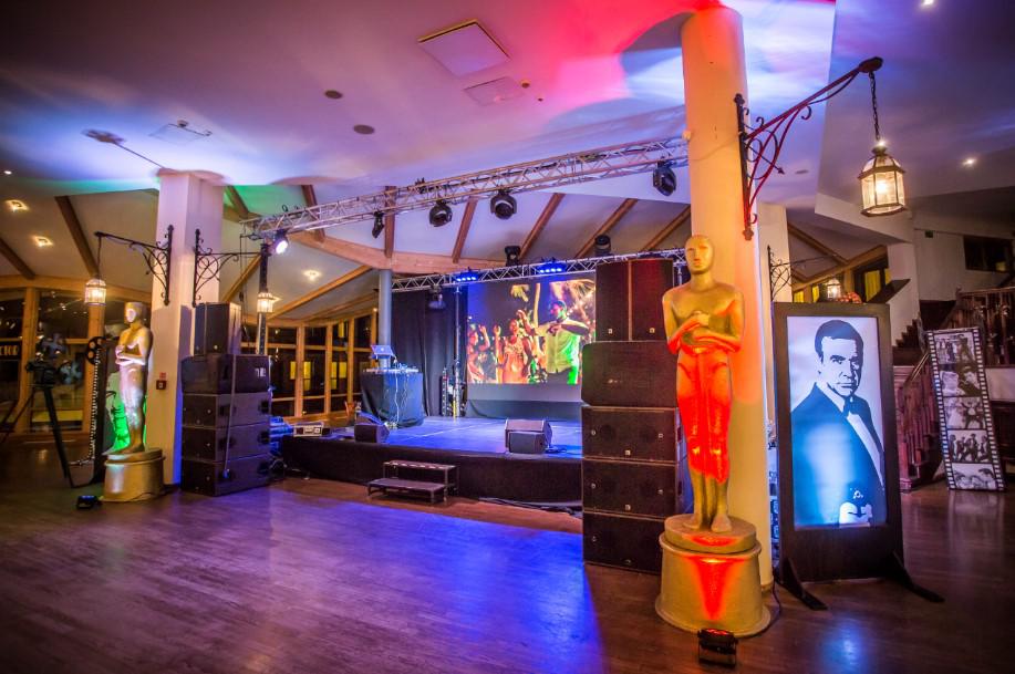 gala oscarowa, scena