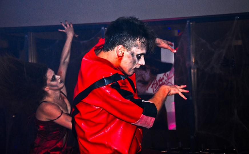 michael jackson, dance, układ taneczny thriller