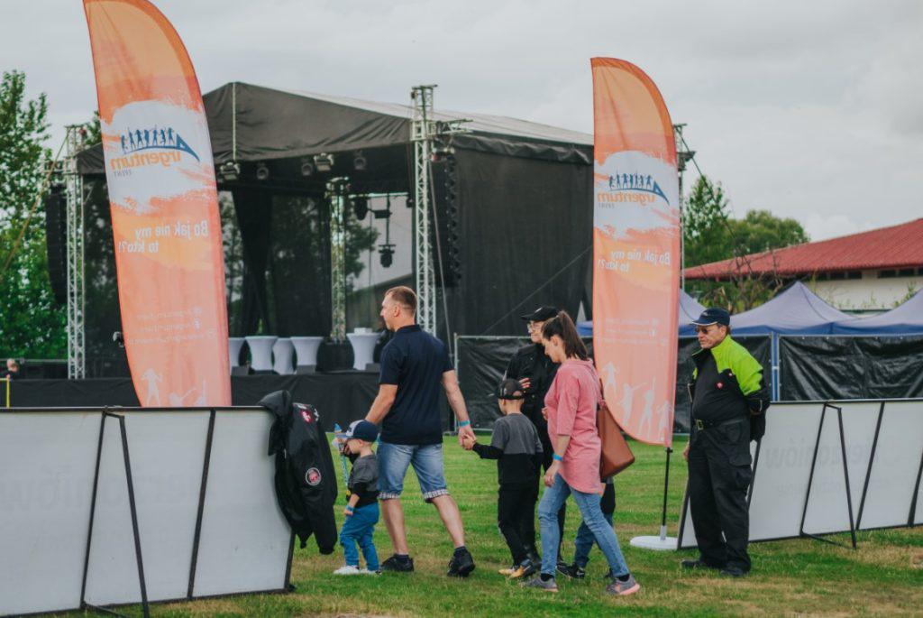 teren imprezy na evencie firmowym w plenerze