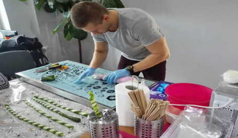 tworzenie dekoracji świątecznych