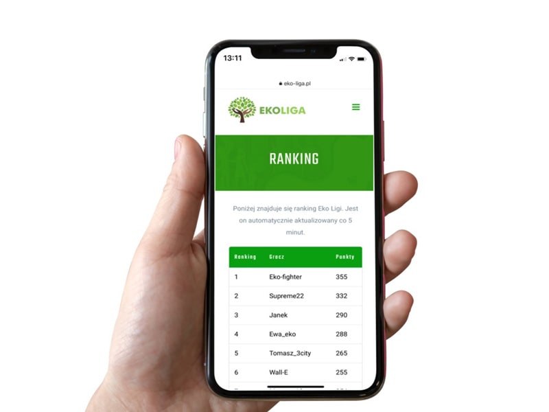 grywalizacja, eko liga