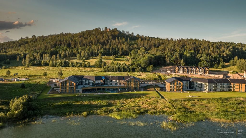 lake hill resort & spa z lotu ptaka