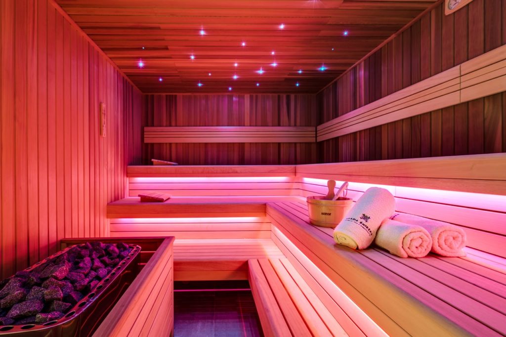 sauna w osadzie śnieżka