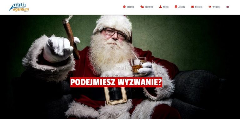 grywalizacja świąteczna online, santa claus