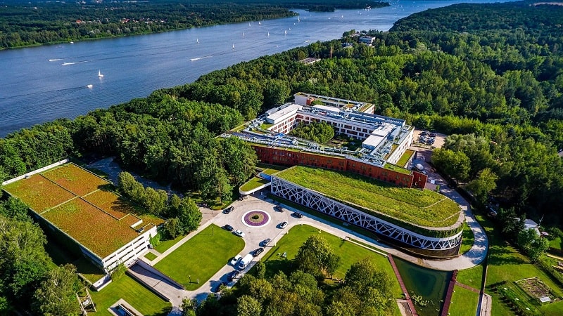 hotel narvil rzut z lotu ptaka