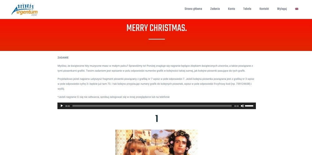 mission competition christmas edition zadania