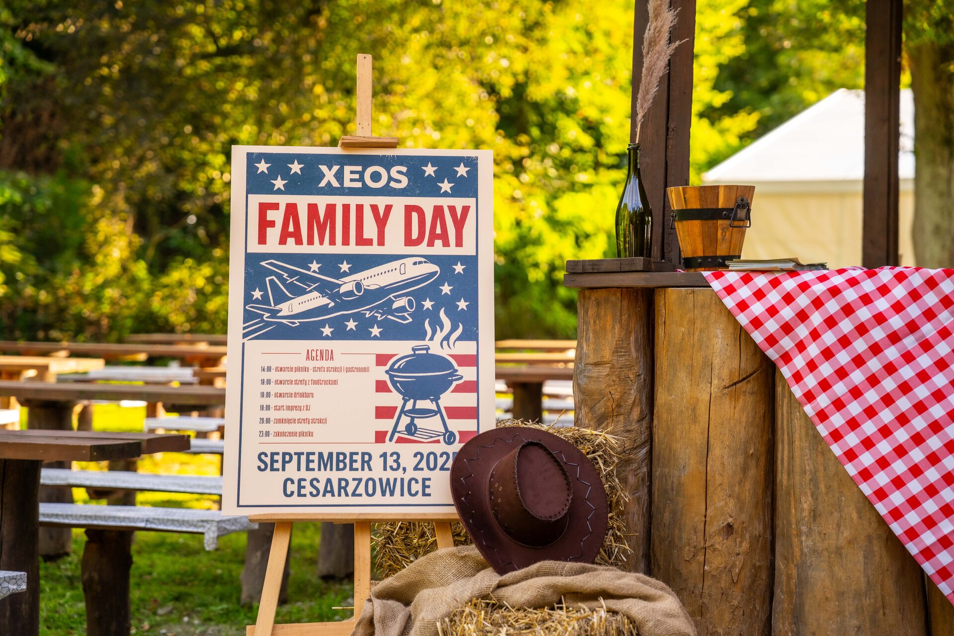 Piknik firmowy w klimacie USA – tematyczny event dla pracowników i rodzin