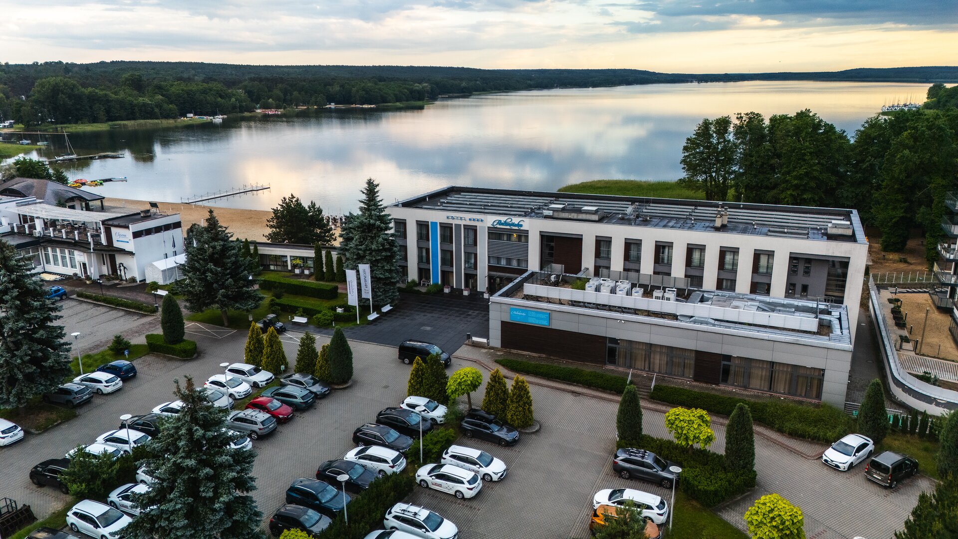 Antonińska Resort & SPA w Boszkowie z lotu ptaka