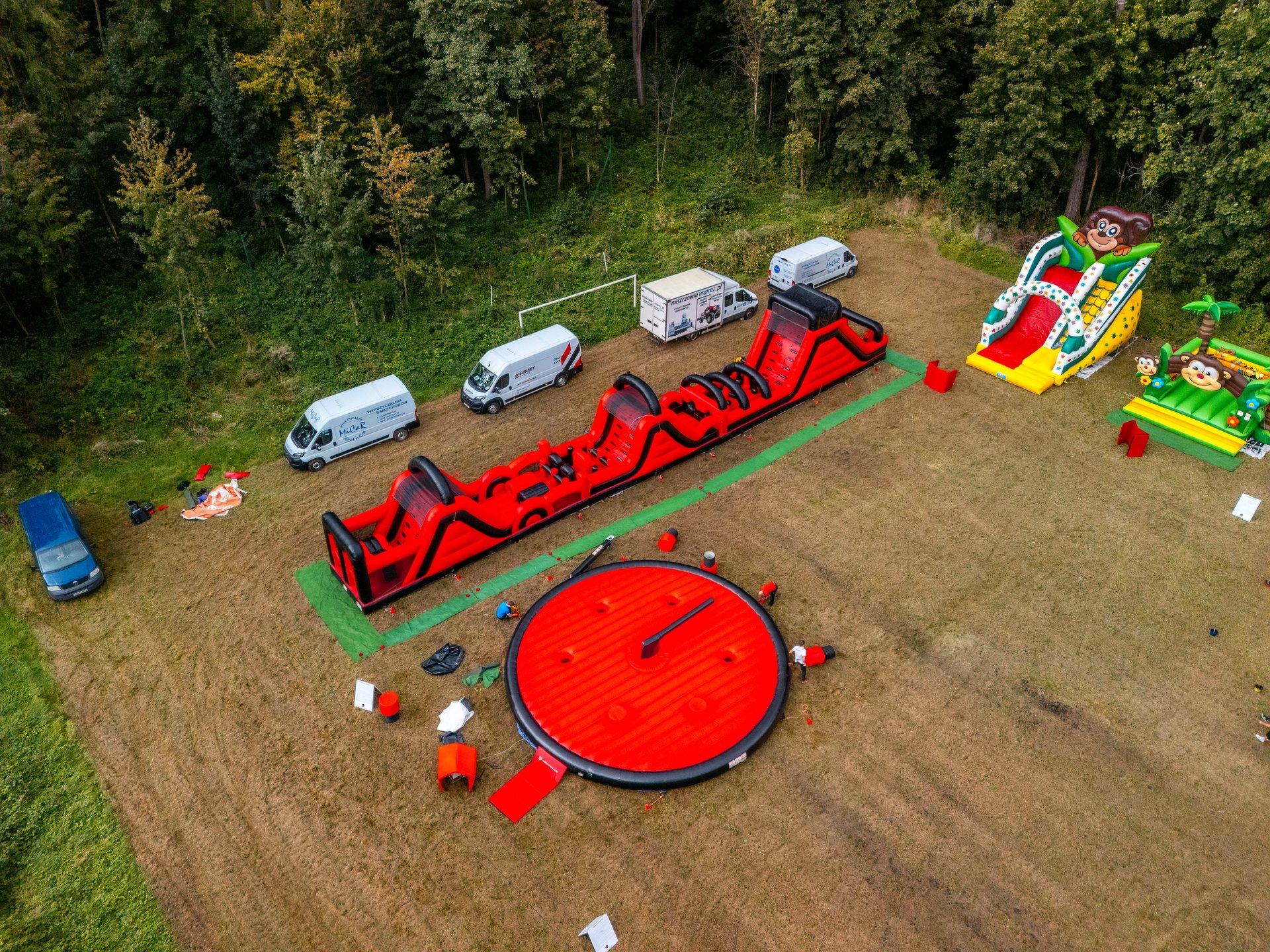 Atrakcje na piknik firmowy – event plenerowy, realizacja Argentum Event